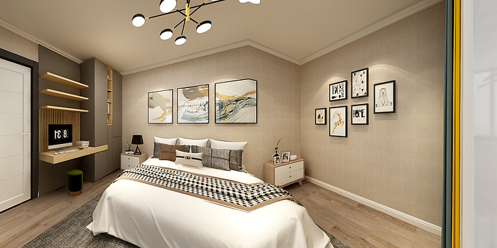 饭饱有烦恼-亲水湾复式-装修设计方案