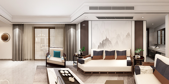 空间DESIGN-和谐佳苑14-604-装修设计方案