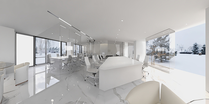 可秋设计-5586655520-新办公区-装修设计方案