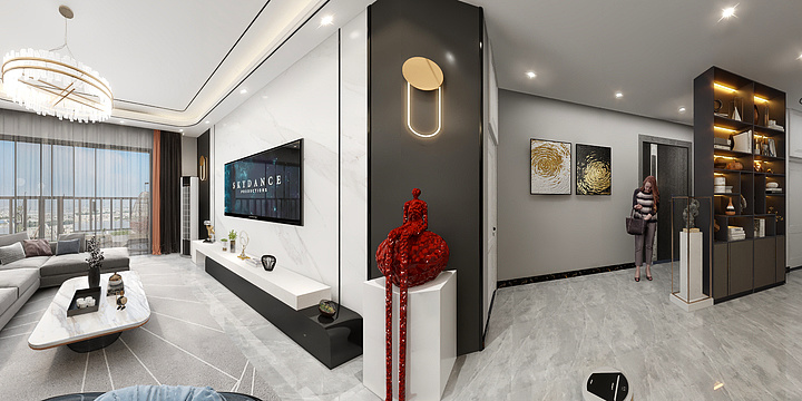 锦宏设计师丘大叔-长安厦边雅居-装修设计方案