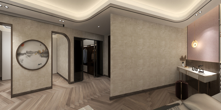 壹元建装-碧水园林院子170-装修设计方案