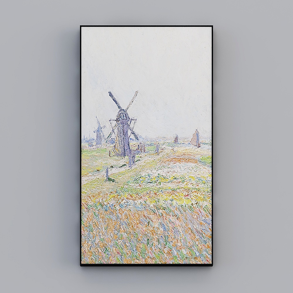海龙红-现代风-客厅玄关装饰画-梵高名画