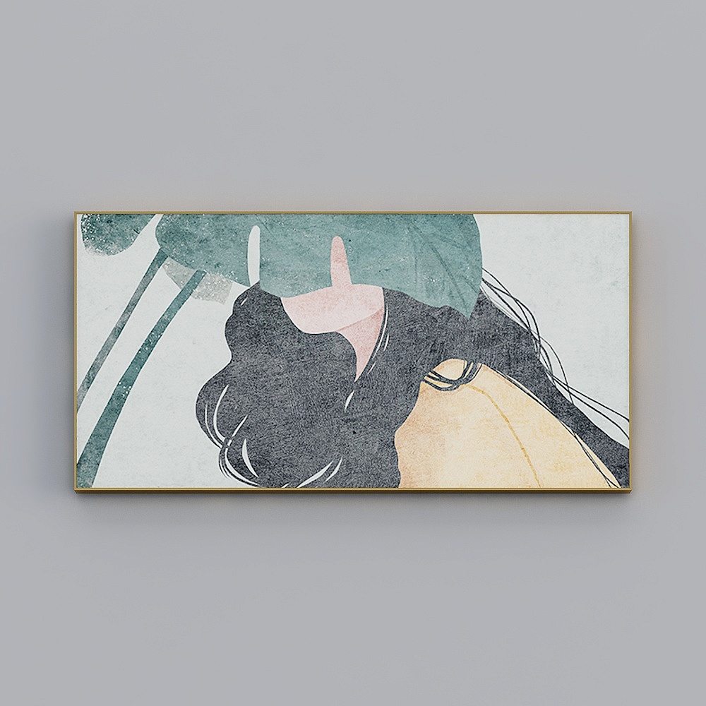 海龙红-现代风-客厅卧室装饰画-青春物语
