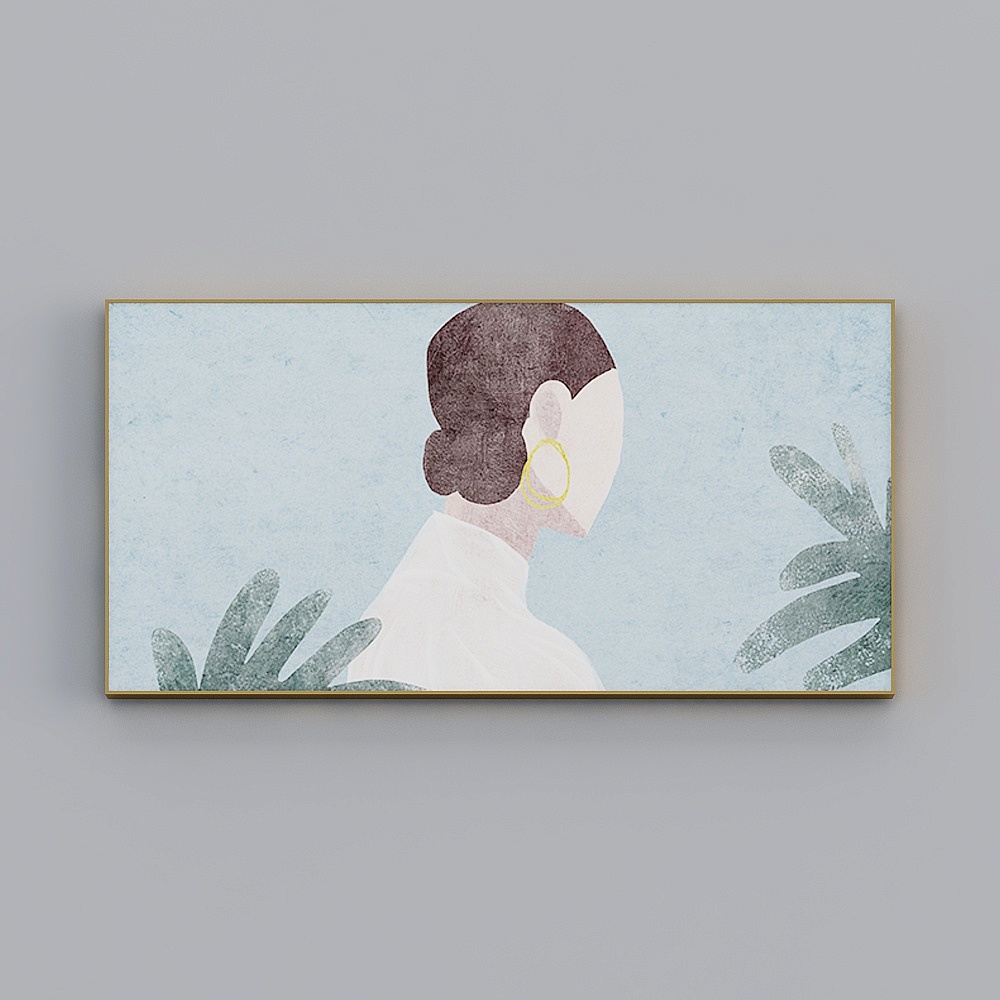 海龙红-现代风-客厅卧室装饰画-青春物语