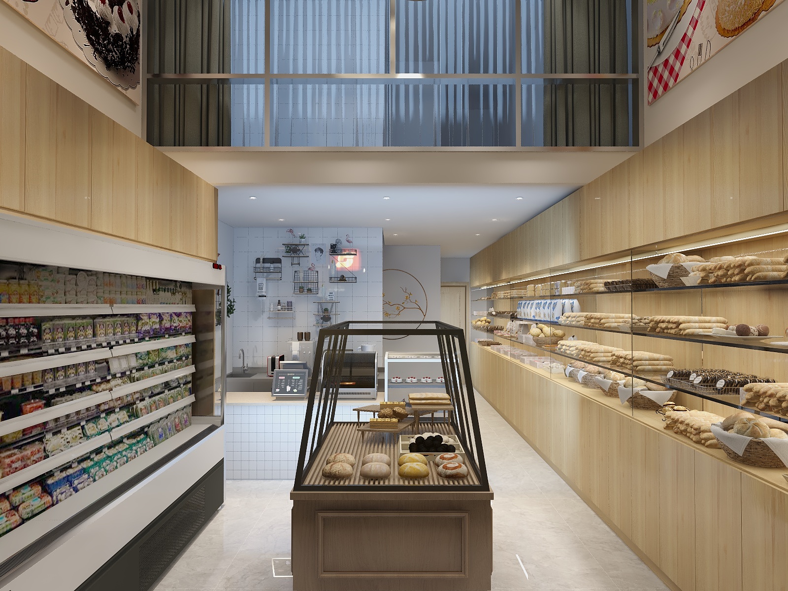 YTSJ设计-燕塘烘培店-装修设计方案