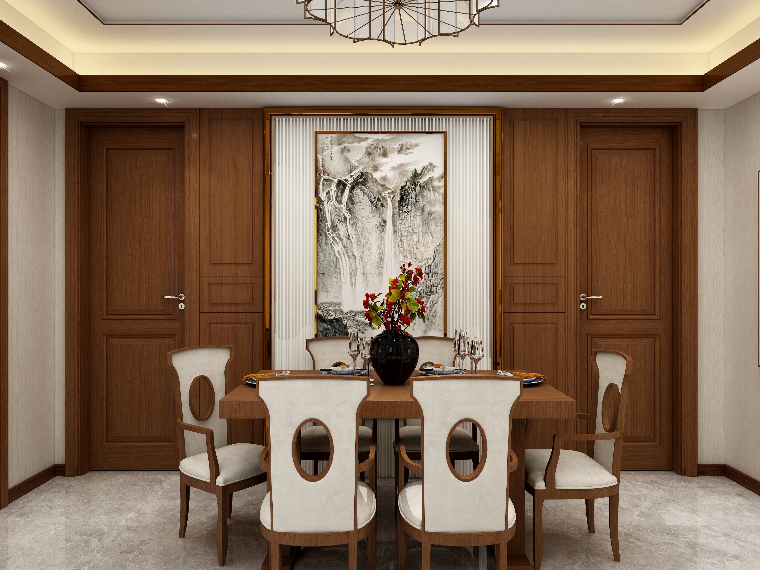 璃陌y-尚品新苑-新中式装修效果图