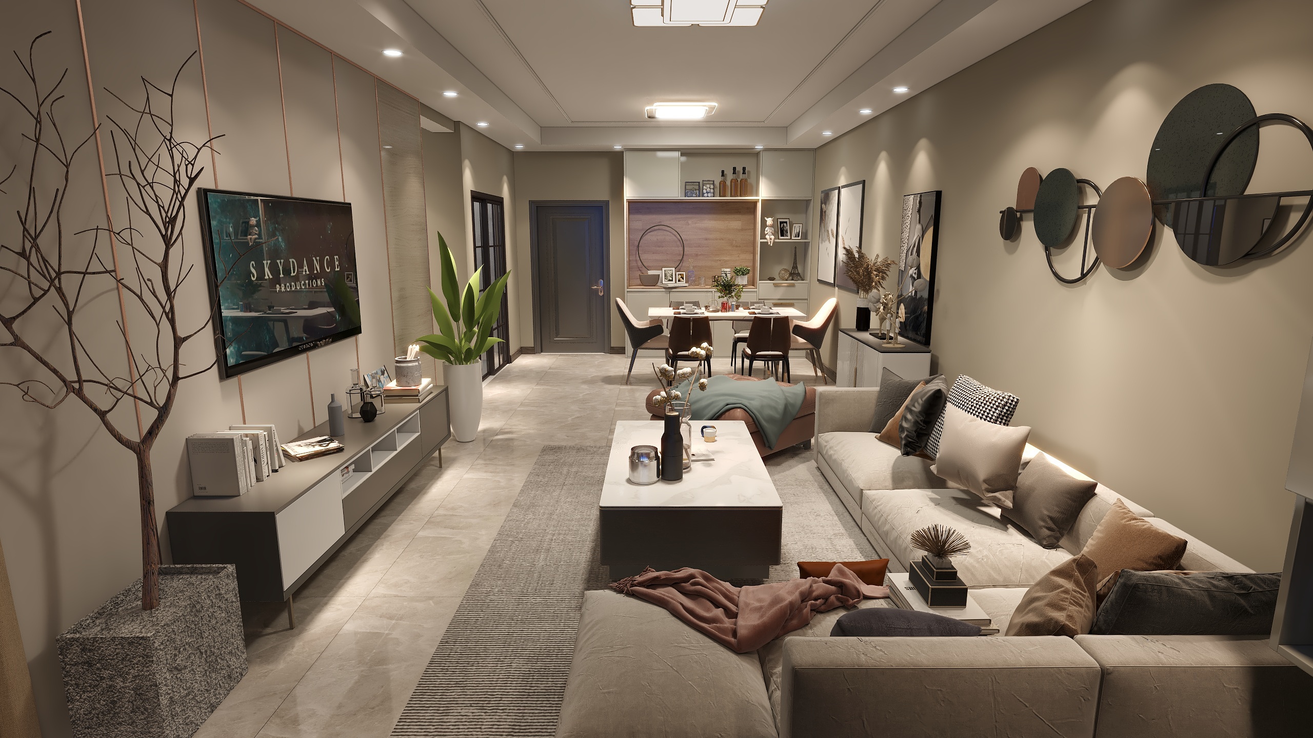 设计师李蓉-乐山天立御景峰-LR-装修设计方案