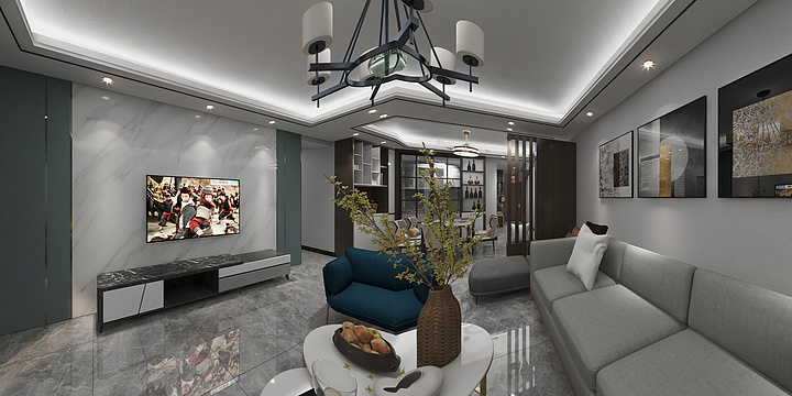 百色大津梁胜姜-碧园紫荆城-装修设计方案