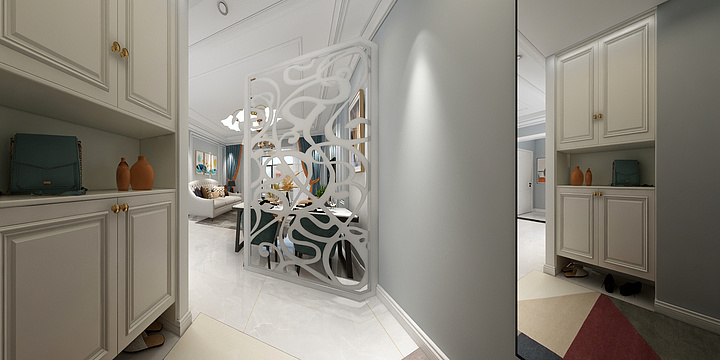 大宅装饰13811006734-剑十一两居室现代、简欧、简约-装修设计方案