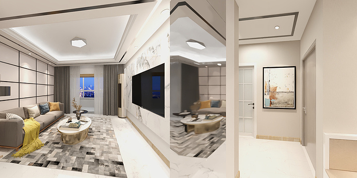 楚楚cc-百合御景城多层-装修设计方案