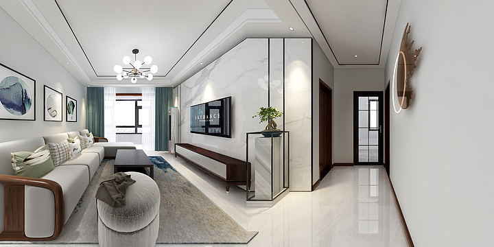 HZWouba-白鹭湾100-装修设计方案