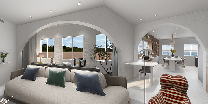 春儿hj-现代纯白空间-装修设计方案