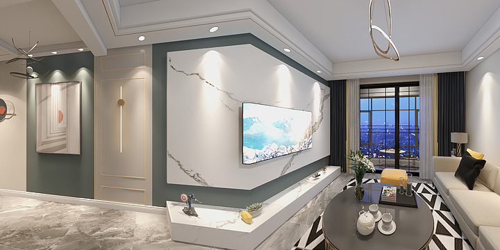 设计师LP-佛祖岭G区舒女士雅居-装修设计方案