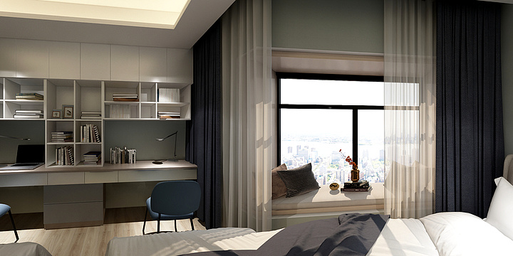 朝晖设计-万科125-装修设计方案