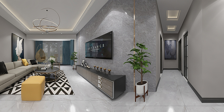 XMHLL-公园里16栋1单元303-装修设计方案