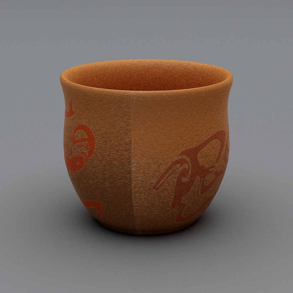茶杯小3D模型