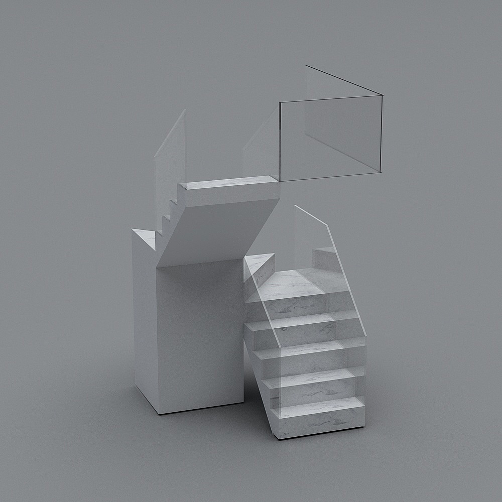 1304楼梯3D模型
