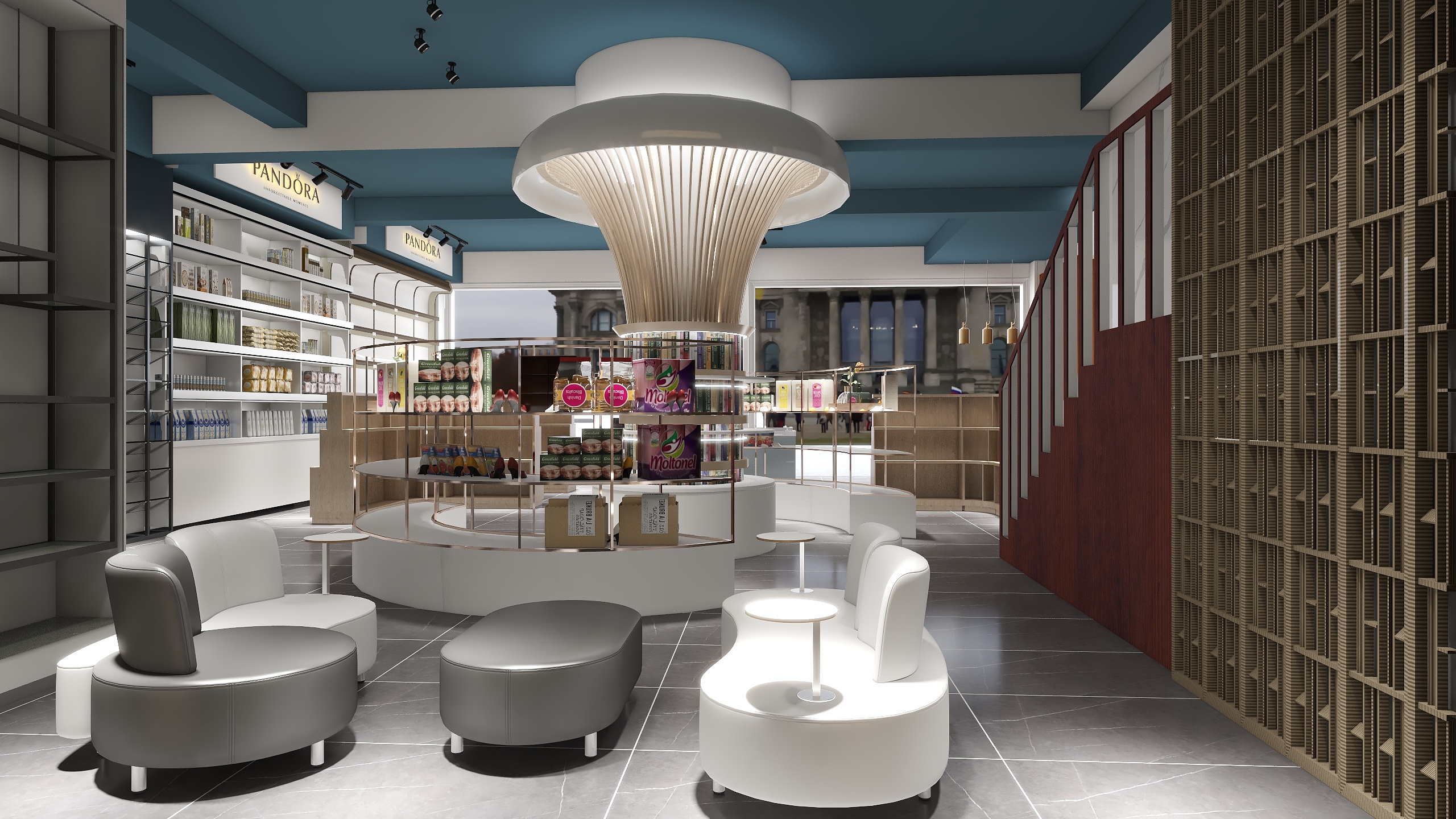 中尤上海设计事务所-尚为国际一楼-装修设计方案