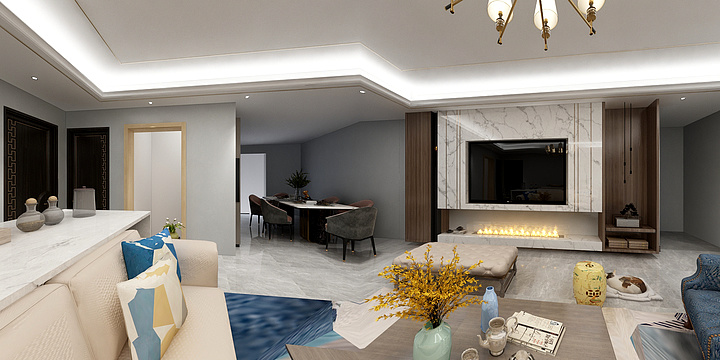 ysd-如皋xr-中国长寿城-17栋104室-装修设计方案