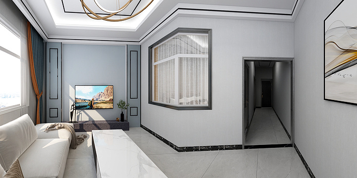 汇亚瓷砖昭通店-未命名户型图-装修设计方案