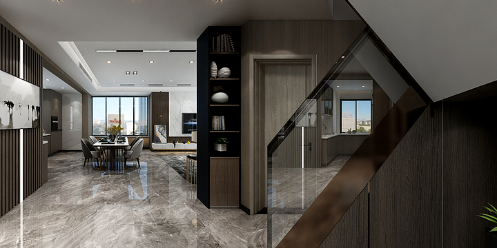 kkiissssjun-琥珀东华府复式-装修设计方案