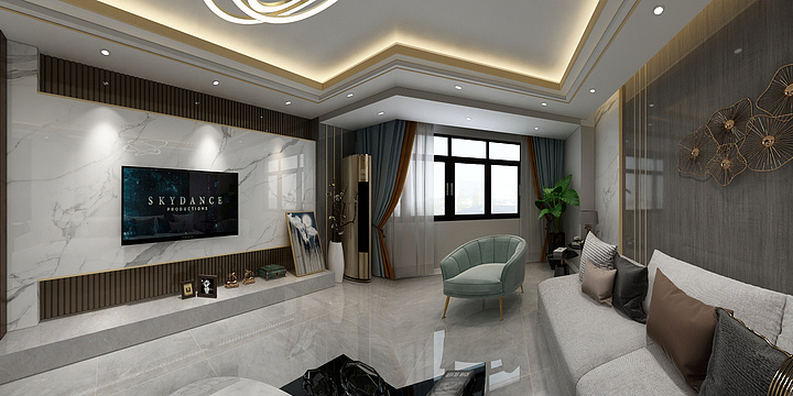 源来装饰设计-国际茶城联排别墅1幢208号-装修设计方案