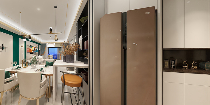 无籽猕猴桃-长岛国际社区-装修设计方案