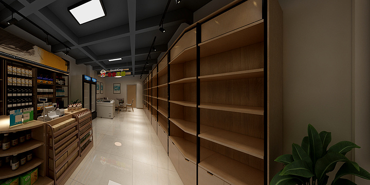 吉牡丹13974816852-烟酒超市-副本-装修设计方案