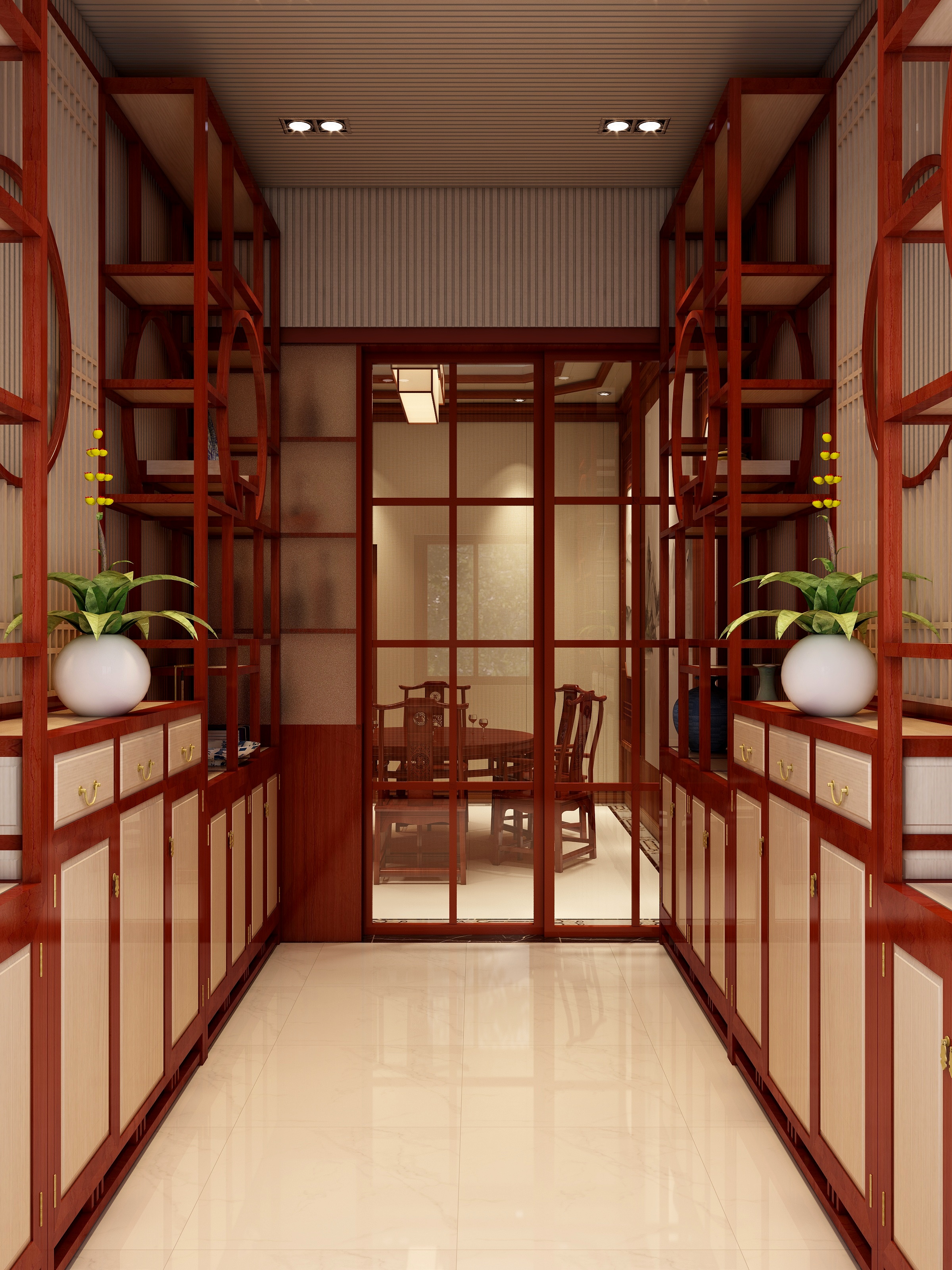 500一套_韩昊霖-104平新中式农村自建房装修效果图