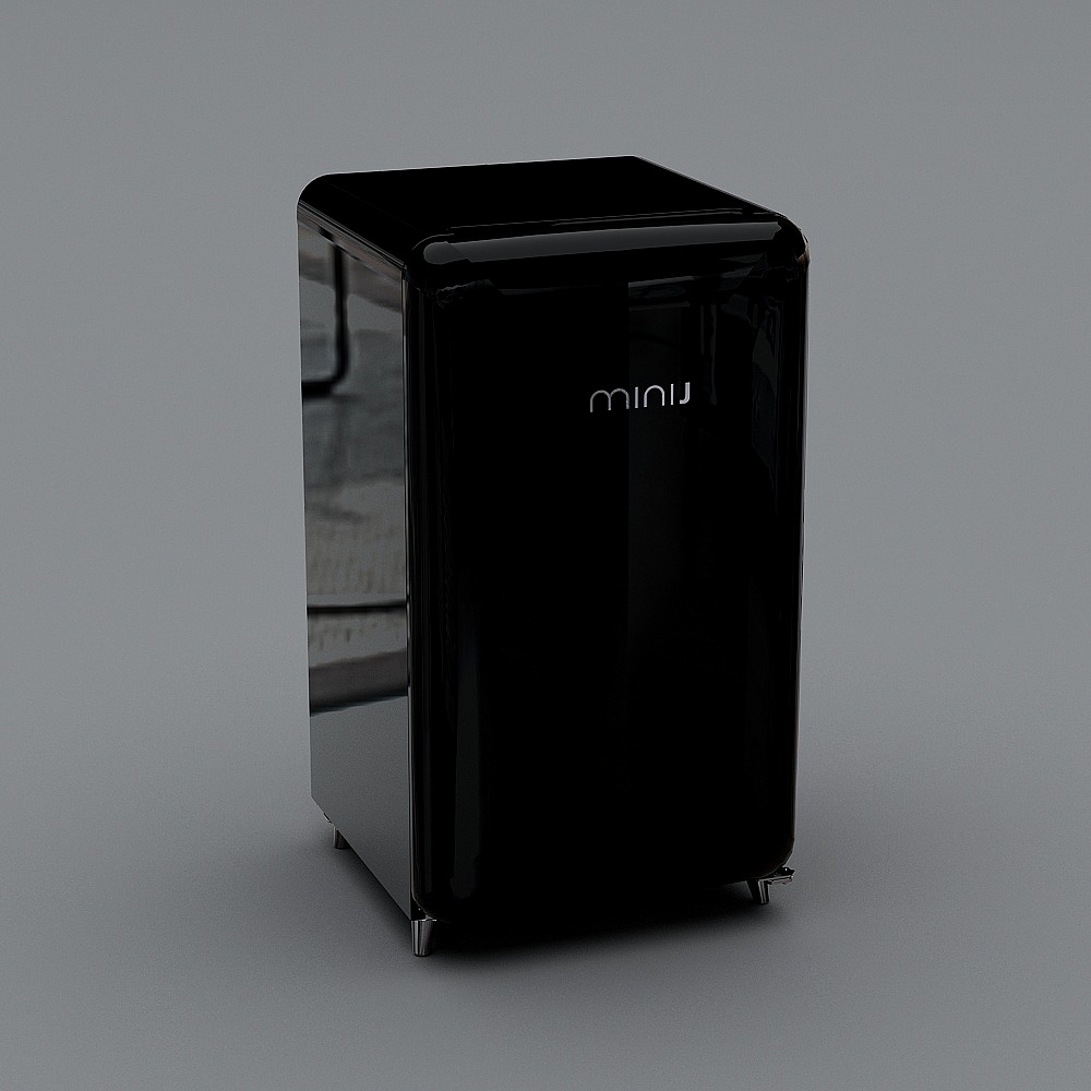 MINIJ小吉-C1-105系列（化妆品）-黑色3D模型