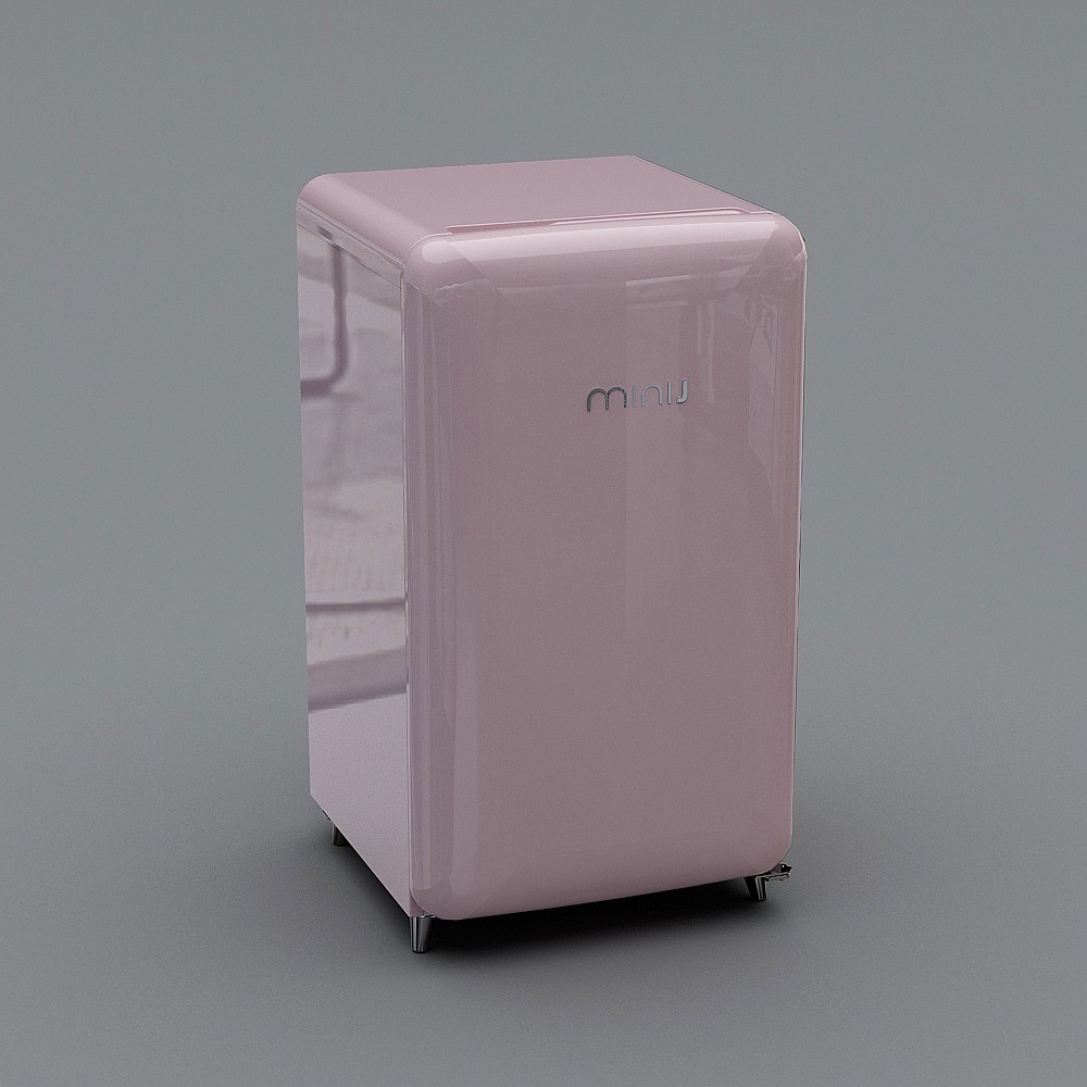 MINIJ小吉-C1-105系列（化妆品）-粉色3D模型