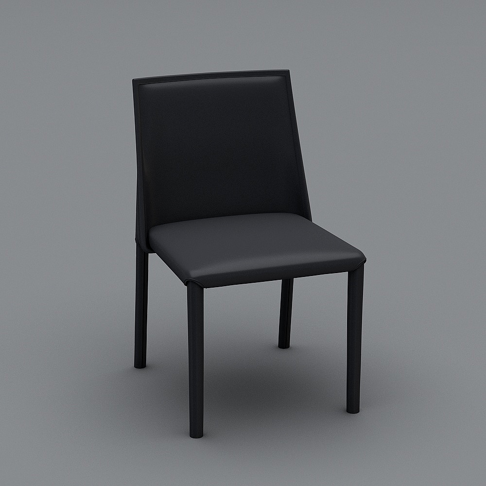 优佳-意式极简-Y1901A-餐椅