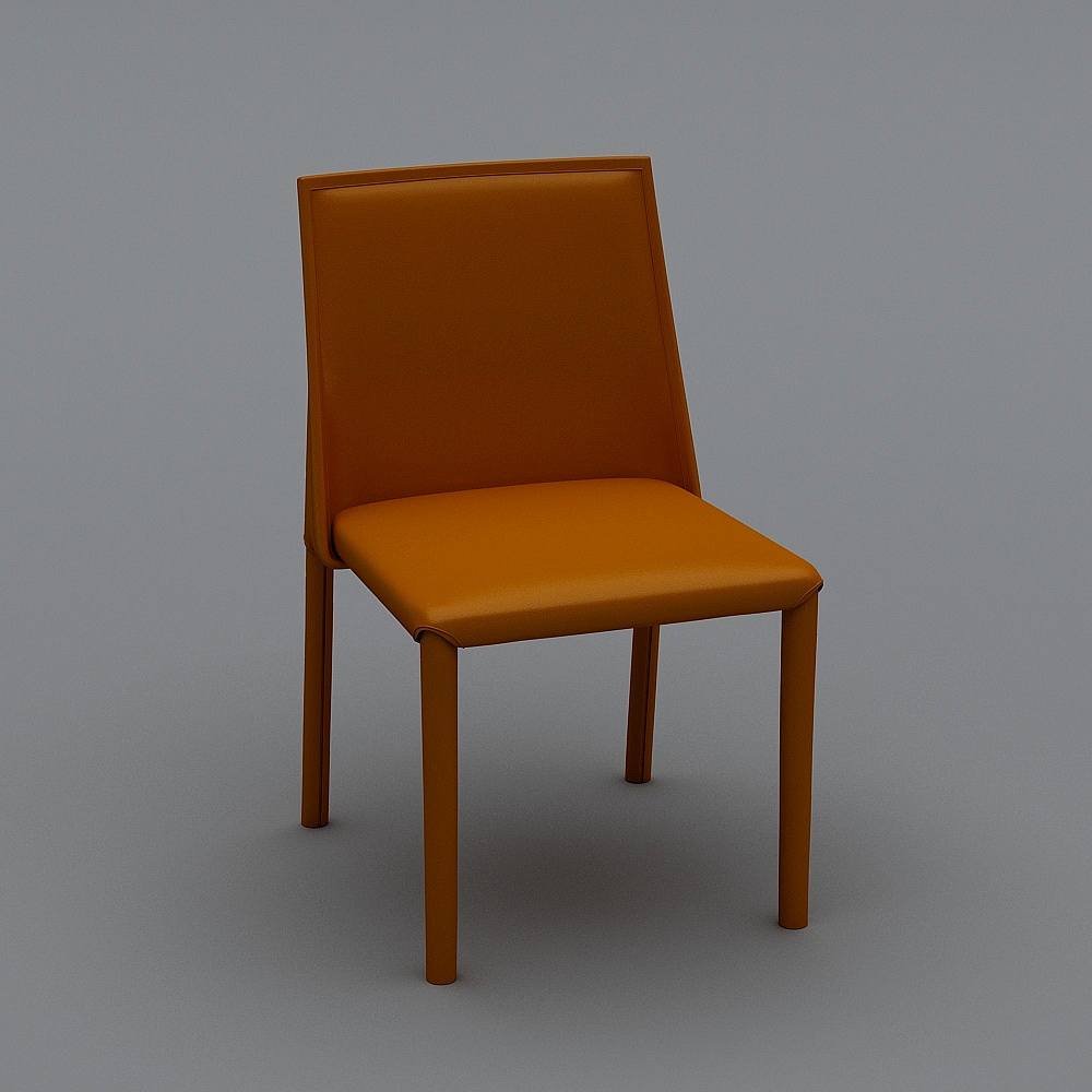 优佳-意式极简-Y1901B-餐椅