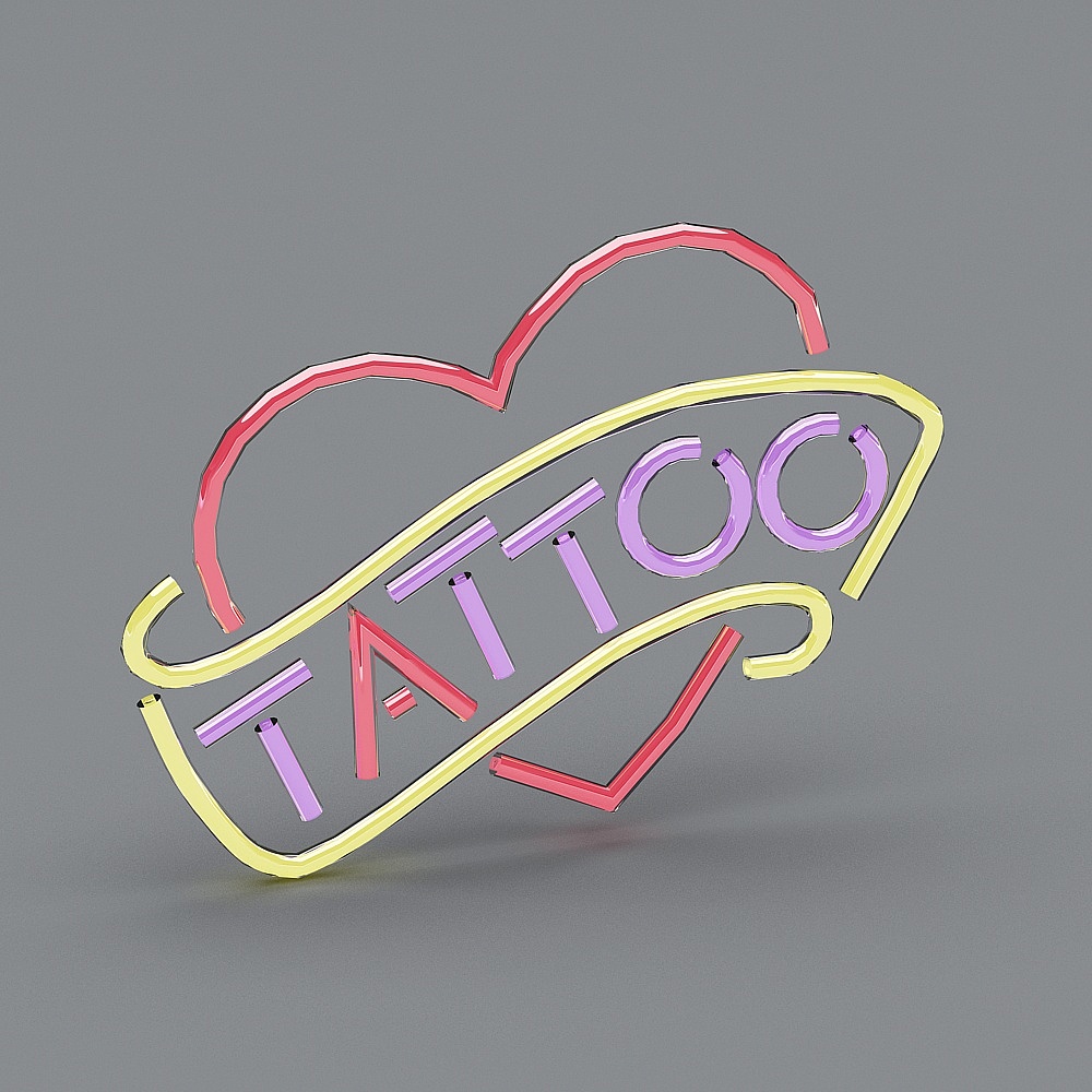 霓虹灯TATTOO