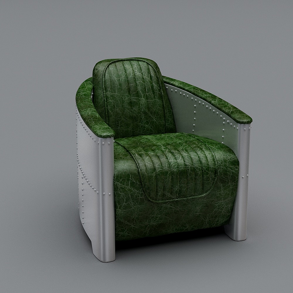 ST1425_单椅3D模型