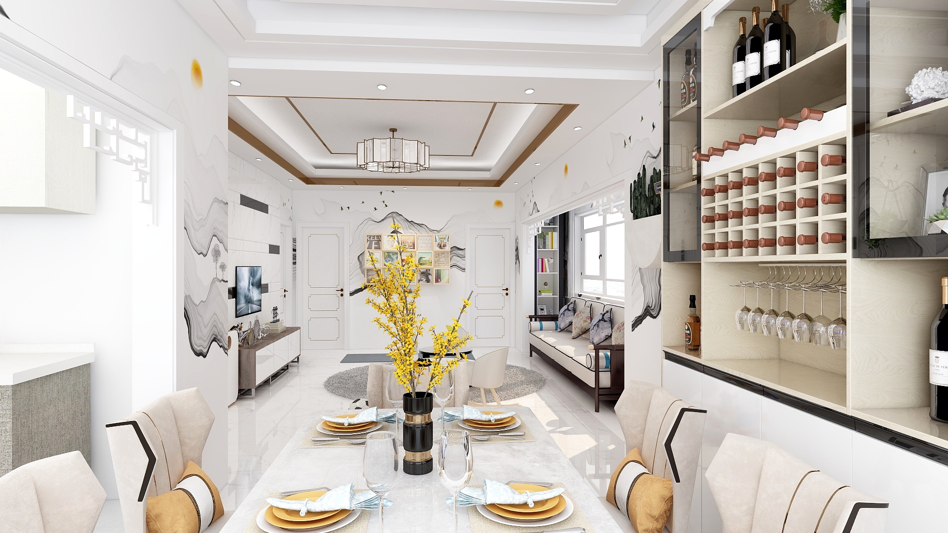 Mr王middot-瑞和园89.50㎡B户型3室2厅1卫-装修设计方案