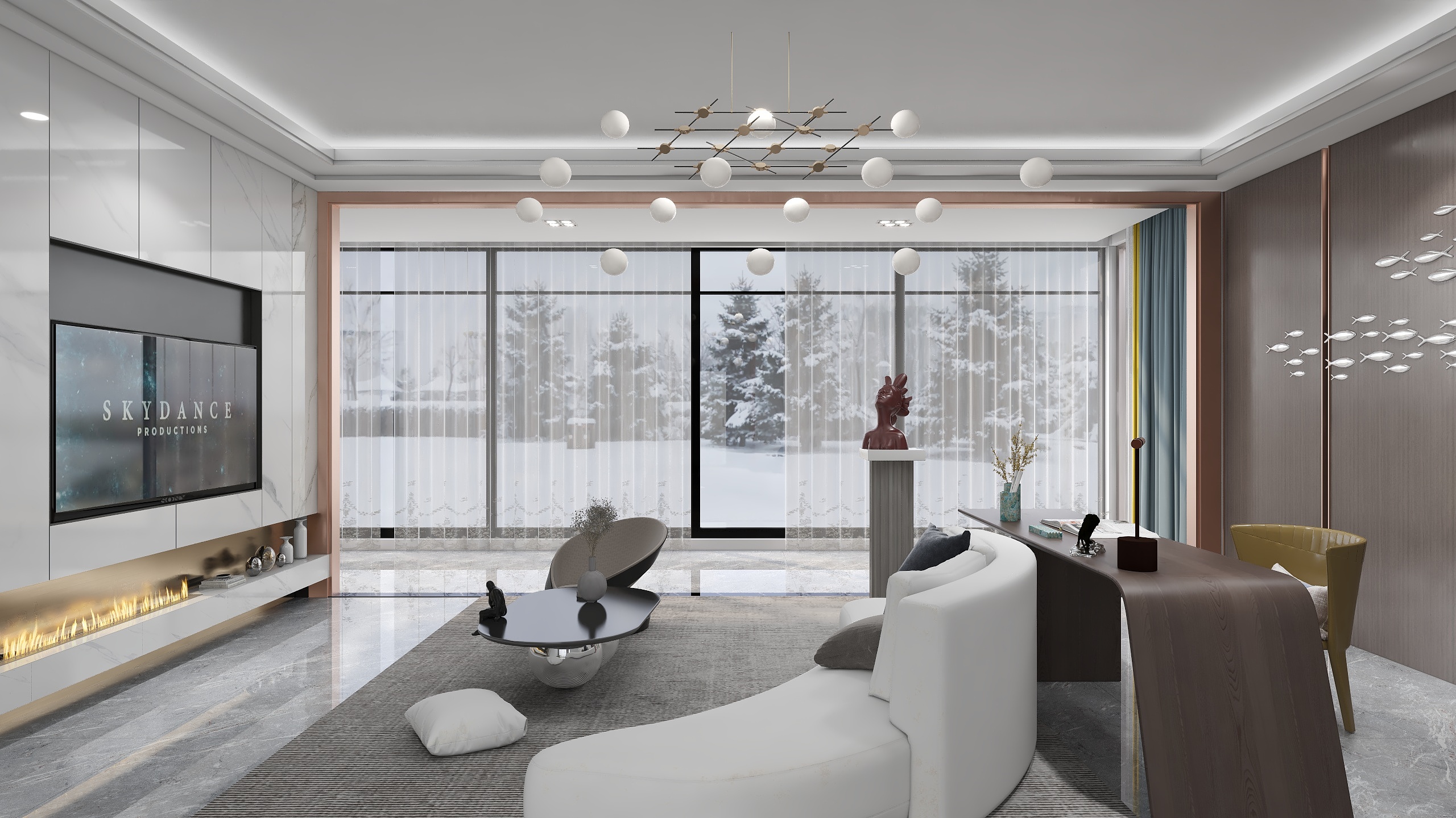 山河知己-龙湖天宸原著-装修设计方案