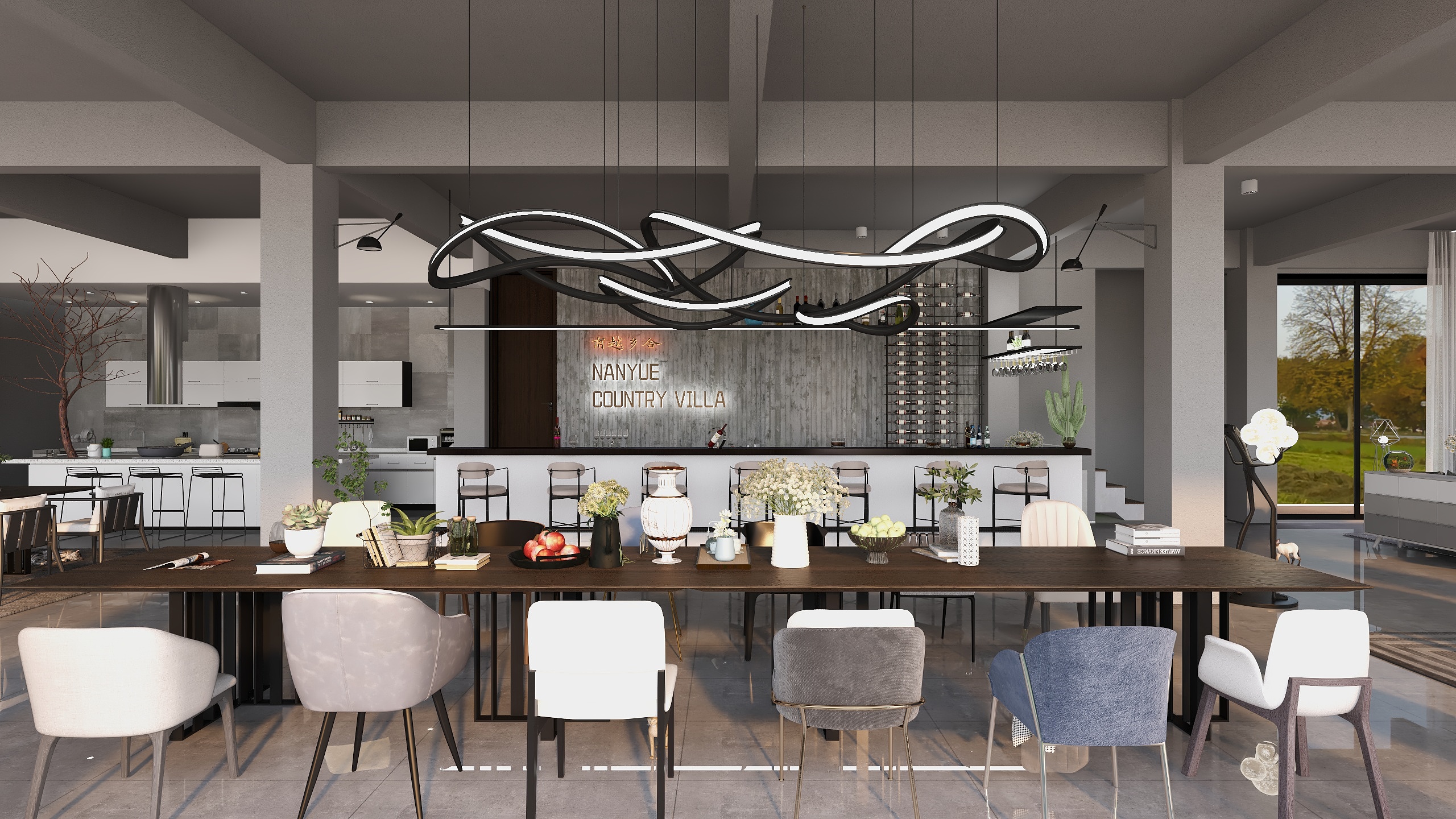 偶燃-南越乡舍二期-NANYUE-VILLA-V2-装修设计方案