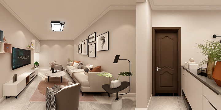 岳成伟-石油小区-装修设计方案