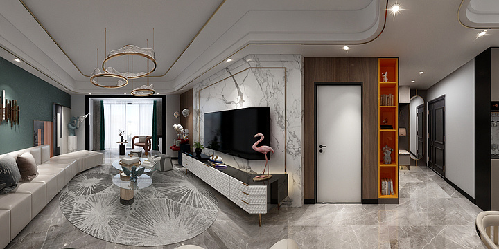 颜欢15571862499-中梁九号院现代轻奢-装修设计方案