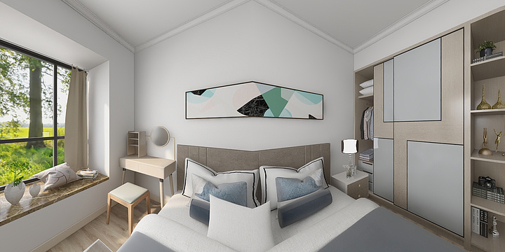 三和軒設计13927836993-C18栋1004-2效果图-装修设计方案