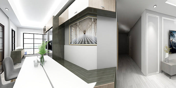 品创空间设计浩子-中国院子5号楼-装修设计方案