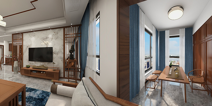 未來家設計主管陳達-润和紫郡-装修设计方案