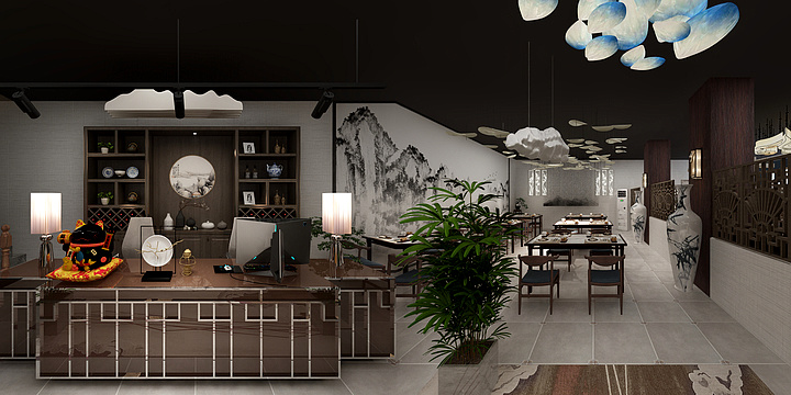 刘增-羊肉汤店面-装修设计方案