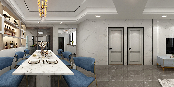 严小岱-恒佳花园1503-装修设计方案