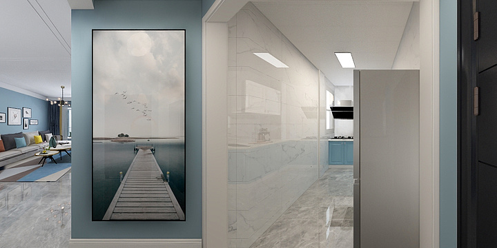 昝雅雯-理想城9-2603-装修设计方案