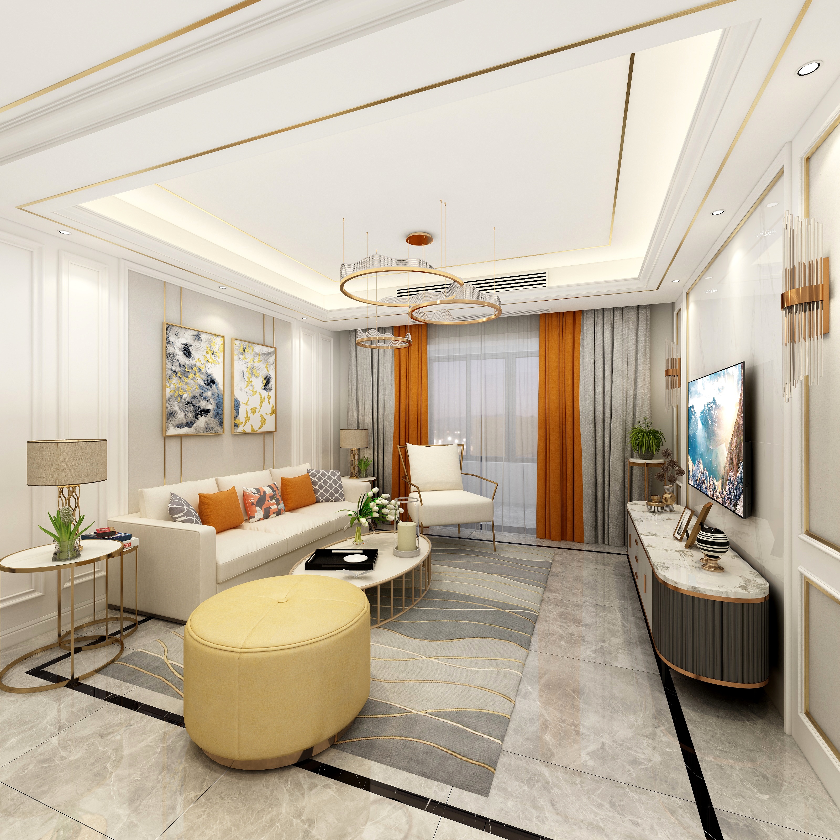 大鵬設計-大唐凤凰城-装修设计方案