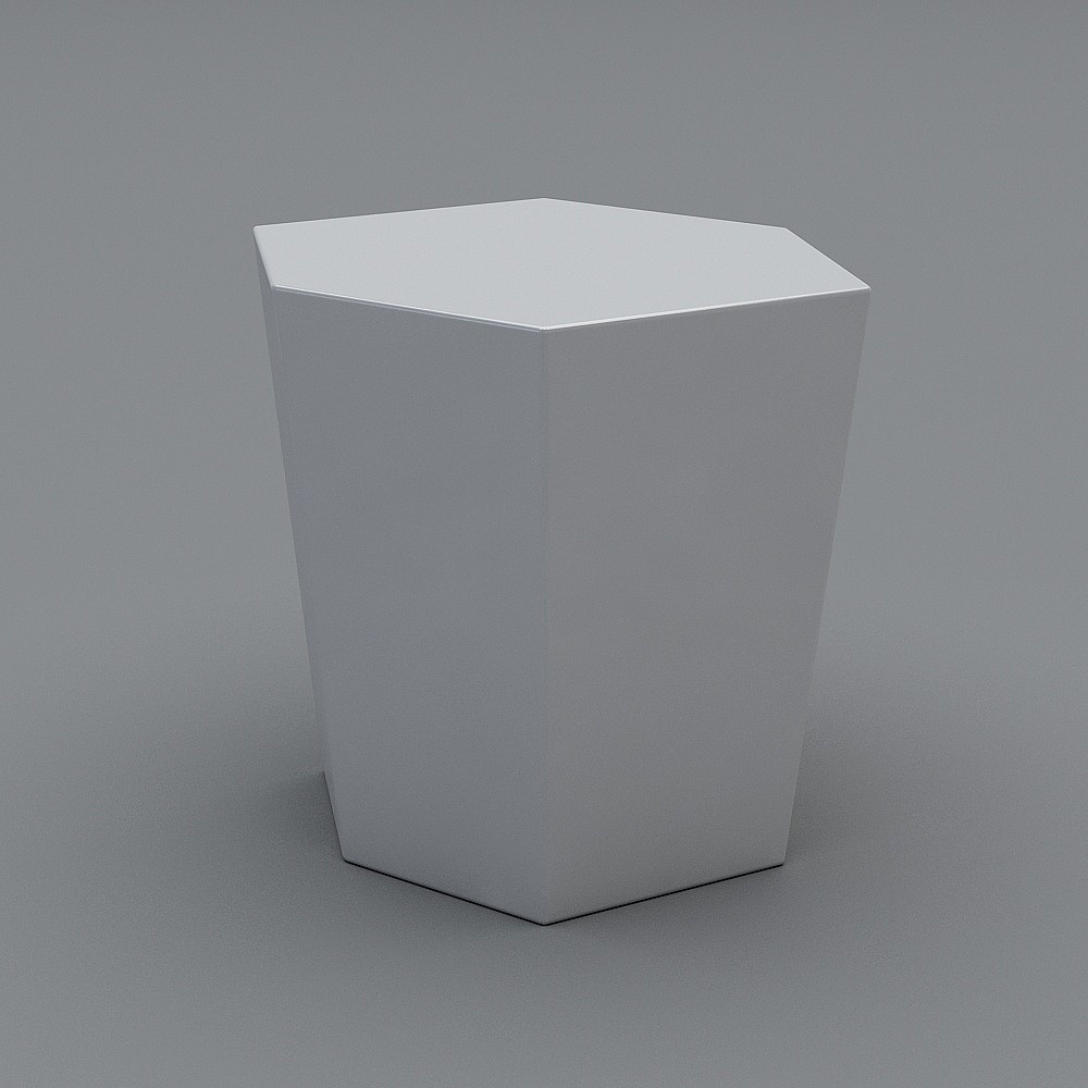 现代会所走廊过道-座椅3D模型