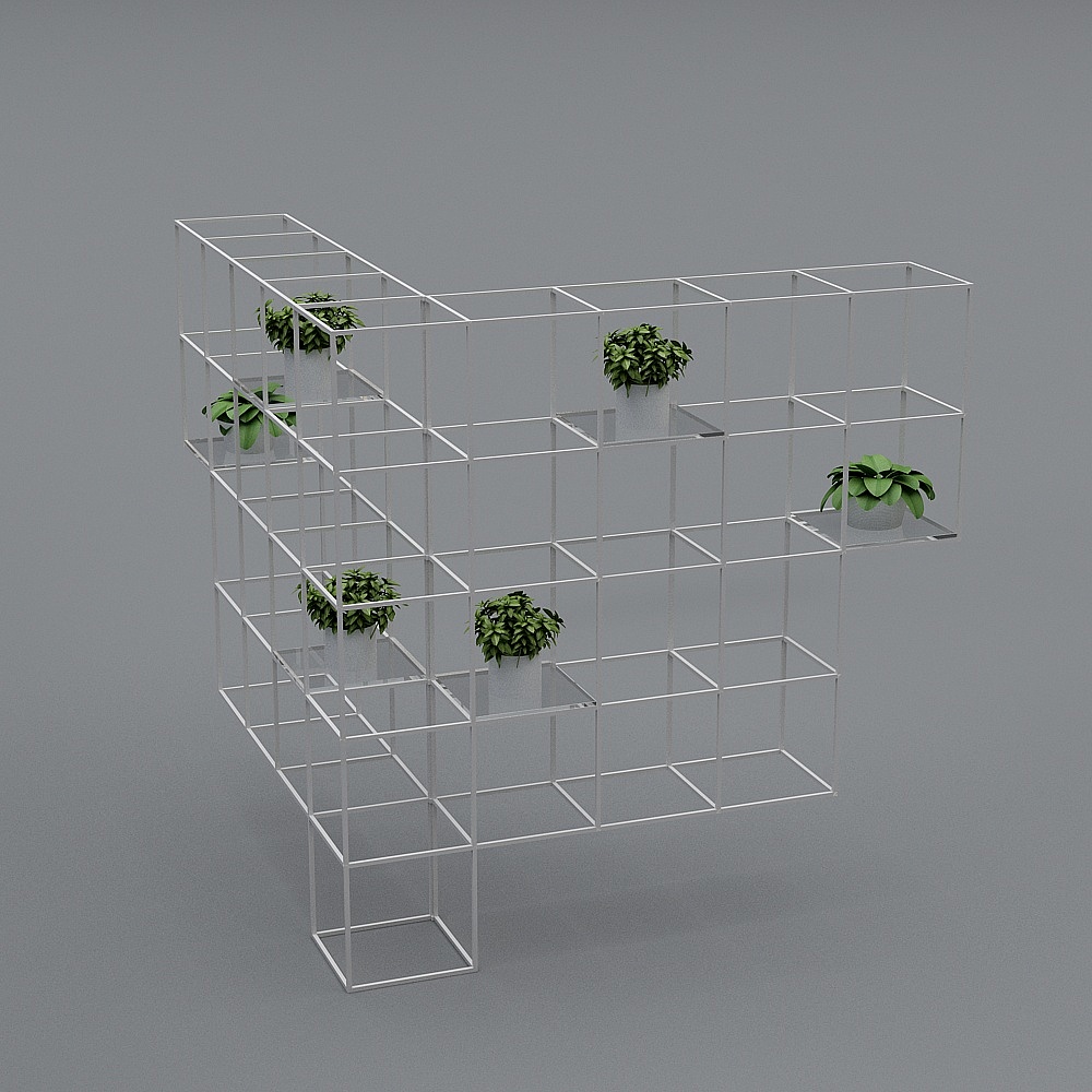 店服装店-装饰道具3D模型