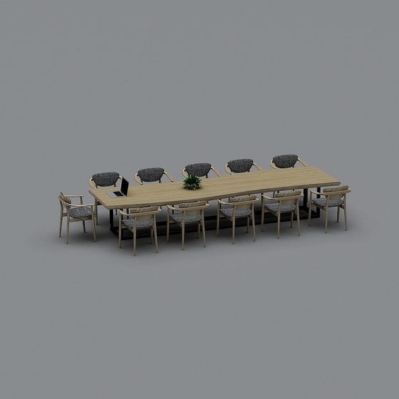 Modern office-combination conference table